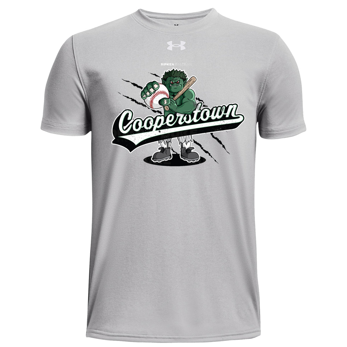 Cooperstown Youth Green Monster Tech S/S Tee – Ripken Baseball