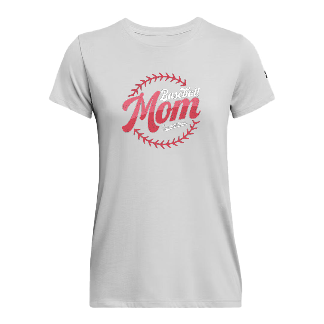 baseball mom gear Cooperstown Women's Athletics Baseball Mom S/S Tee – Ripken Baseball